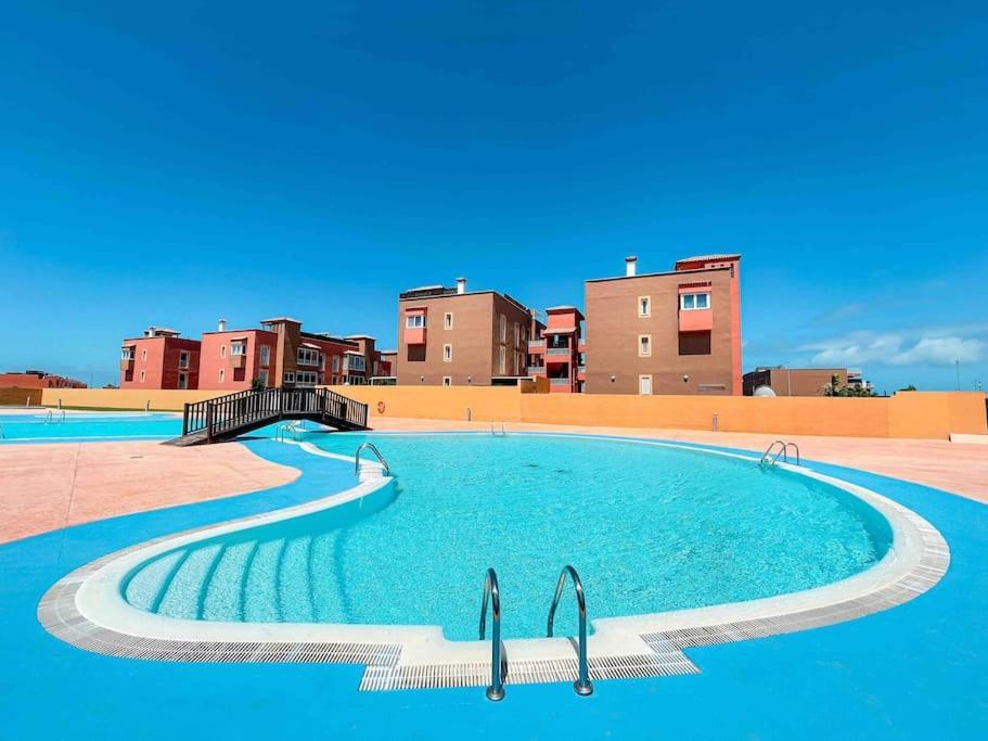 Apartamento Casa Bamboo Corralejo, Espacioso, Piscina Y Parking Exterior photo
