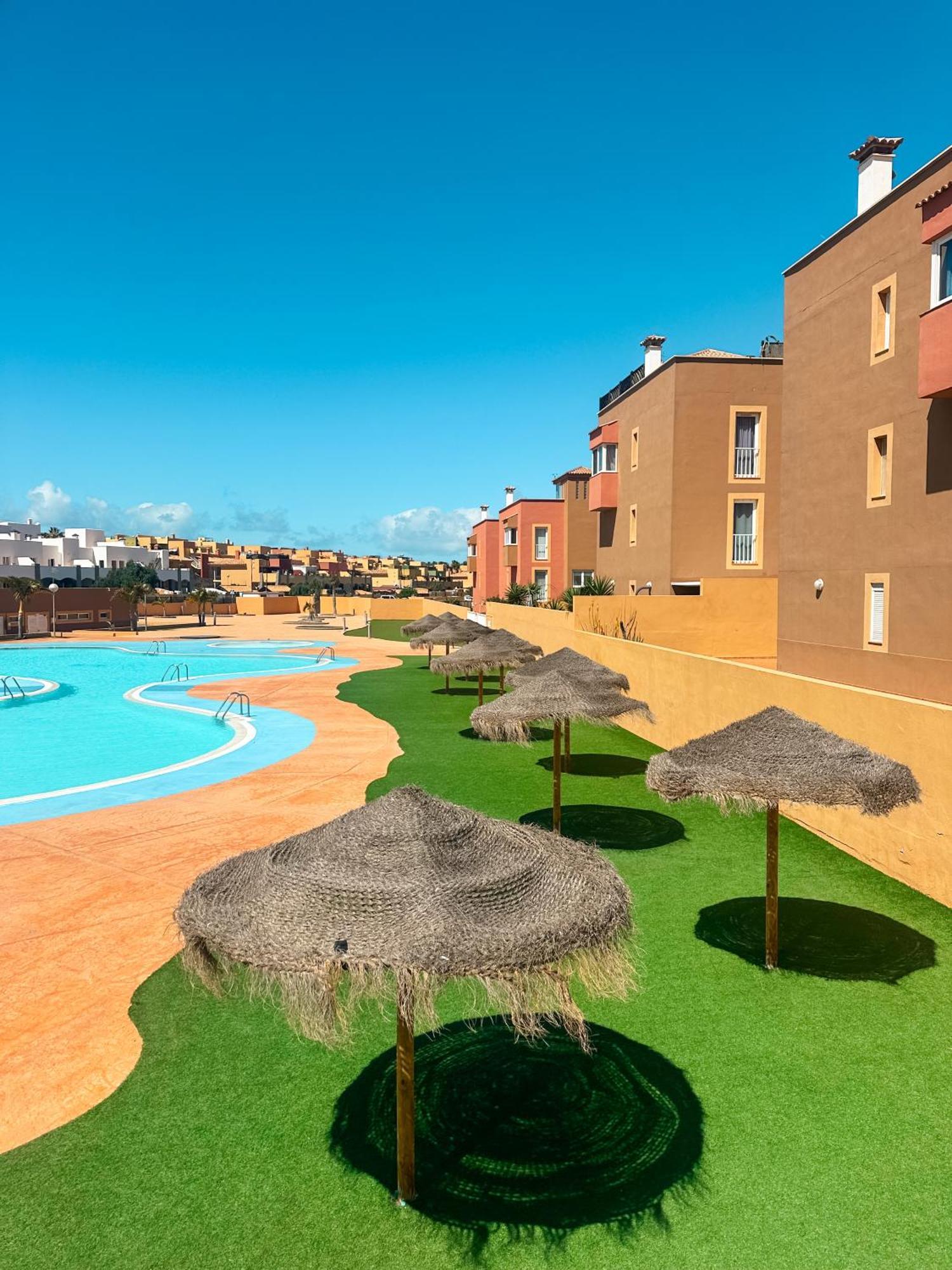 Apartamento Casa Bamboo Corralejo, Espacioso, Piscina Y Parking Exterior photo